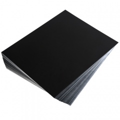 Фторопласт лист 1-1,5 мм 500х500 мм черный